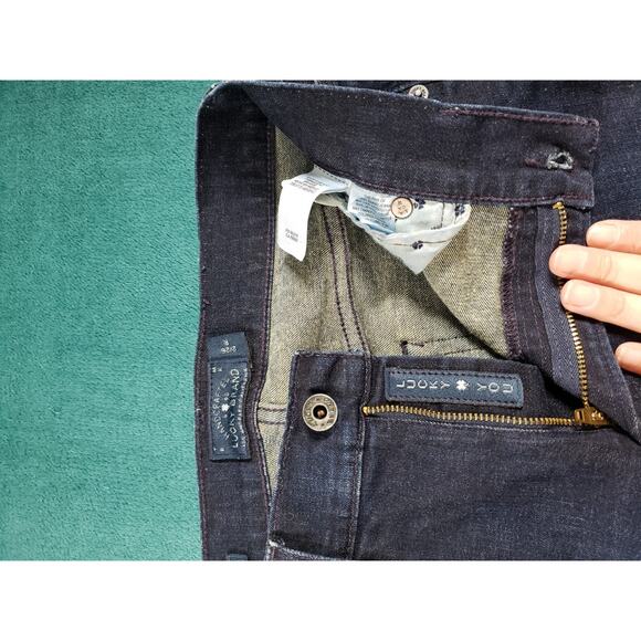 Lucky Brand Jeans Size 2 Womens Blue Stretch Mid Rise Olivia Flared Wide Leg - Picture 5 of 13